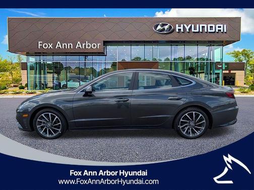 Portofino Gray 2023 Hyundai SONATA Limited