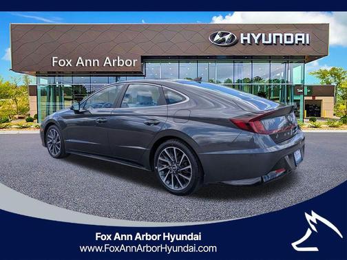 Portofino Gray 2023 Hyundai SONATA Limited