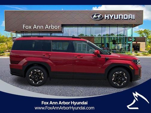 Red 2025 Hyundai SANTA FE SEL