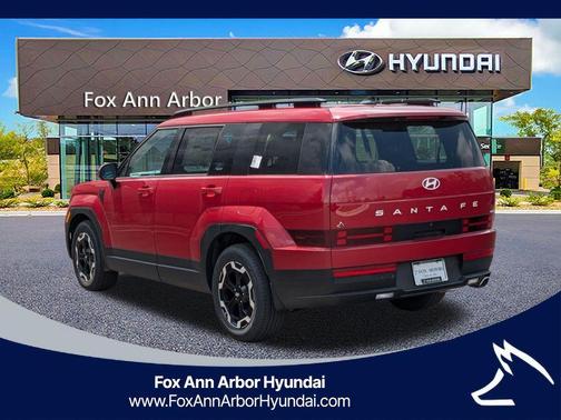 Red 2025 Hyundai SANTA FE SEL