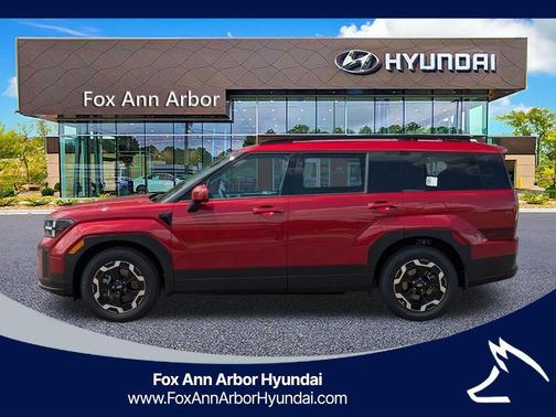 Red 2025 Hyundai SANTA FE SEL