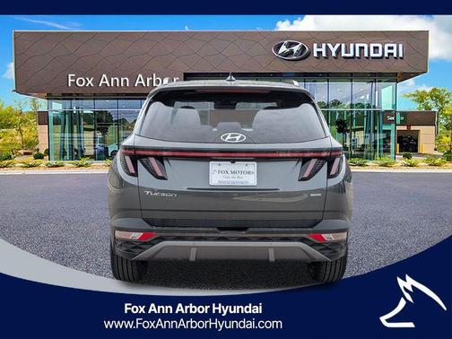 Amazon Gray 2022 Hyundai TUCSON Limited