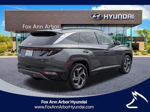 Amazon Gray 2022 Hyundai TUCSON Limited