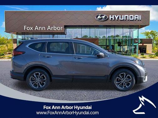 White 2020 Honda CR-V EX