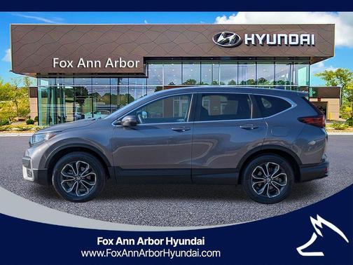 White 2020 Honda CR-V EX