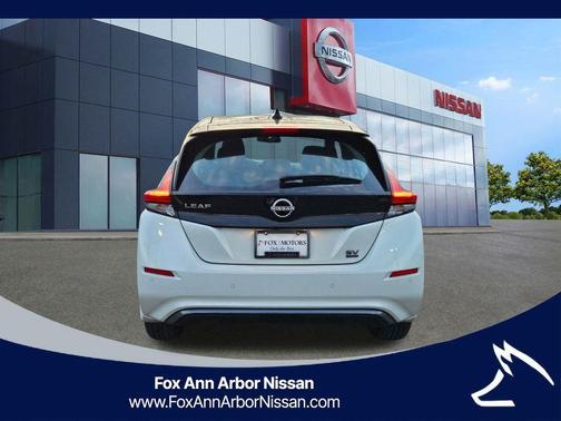 White 2025 Nissan Leaf SV PLUS