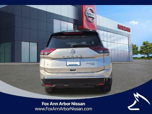 Champagne Silver 2026 Nissan Rogue Platinum