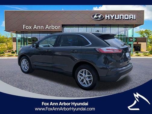 Gray 2021 Ford Edge