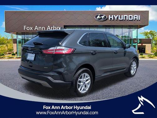 Gray 2021 Ford Edge
