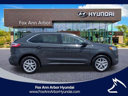 Gray 2021 Ford Edge