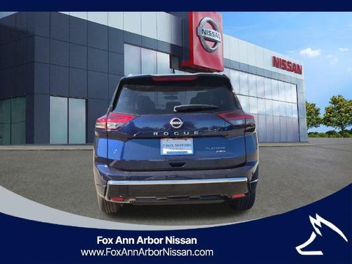 Deep Ocean Blue 2026 Nissan Rogue Platinum