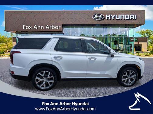 Hyper White 2021 Hyundai PALISADE SEL