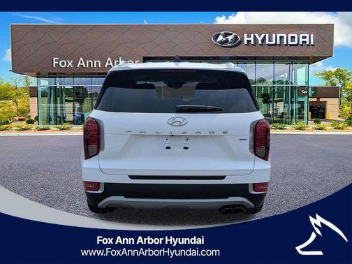 Hyper White 2021 Hyundai PALISADE SEL