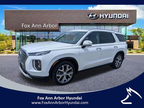 Hyper White 2021 Hyundai PALISADE SEL