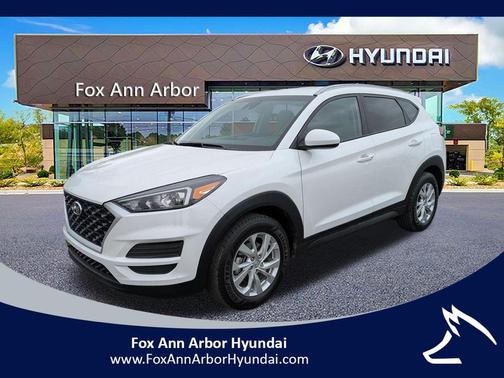 White Cream 2021 Hyundai TUCSON Value