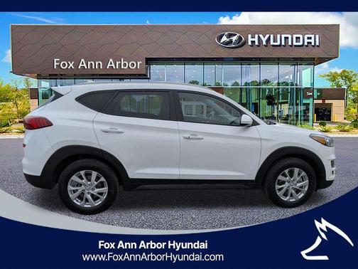 White Cream 2021 Hyundai TUCSON Value