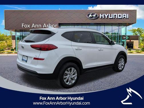White Cream 2021 Hyundai TUCSON Value