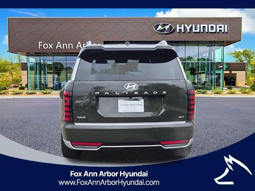 Titanium Green 2026 Hyundai Palisade Hybrid Calligraphy