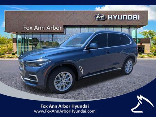Blue 2023 BMW X5 xDrive40i