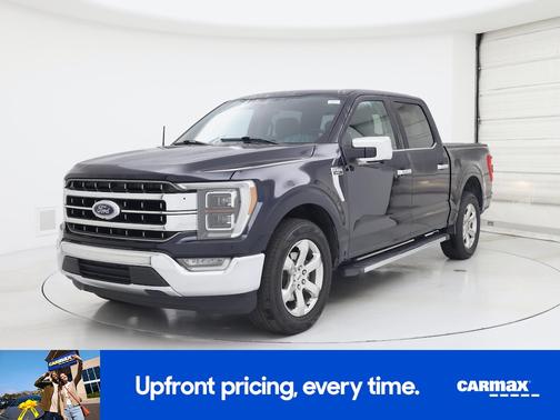 Blue 2021 Ford F-150 Lariat