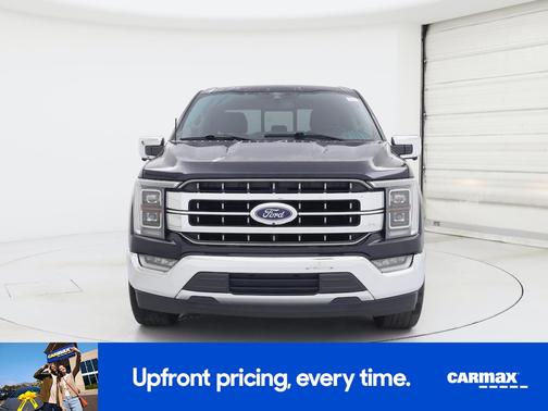 Blue 2021 Ford F-150 Lariat