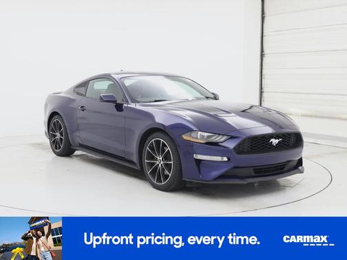 Blue 2020 Ford Mustang Ecoboost Premium