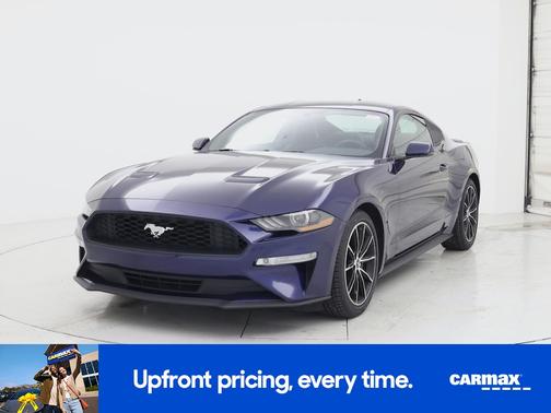 Blue 2020 Ford Mustang Ecoboost Premium
