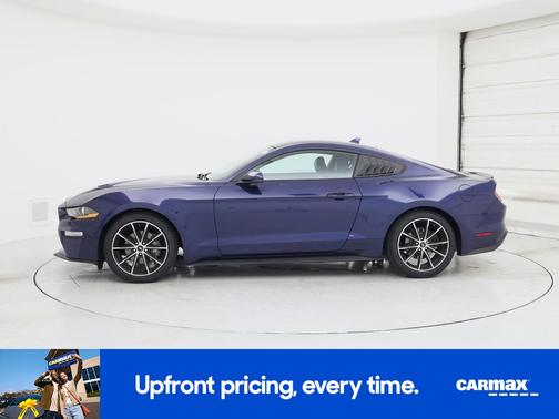 Blue 2020 Ford Mustang Ecoboost Premium