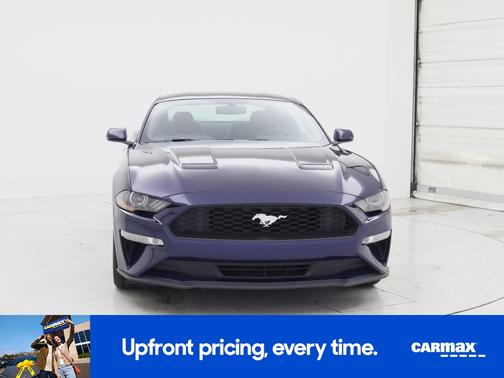 Blue 2020 Ford Mustang Ecoboost Premium