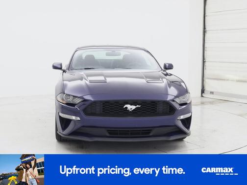 Blue 2020 Ford Mustang Ecoboost Premium
