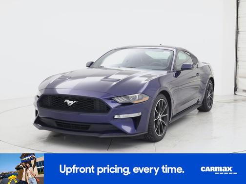 Blue 2020 Ford Mustang Ecoboost Premium