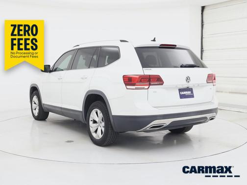 White 2018 Volkswagen Atlas SE