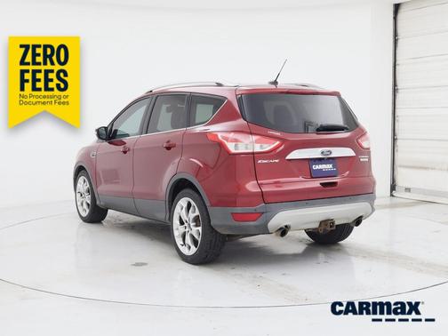 Red 2016 Ford Escape Titanium