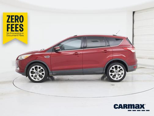 Red 2016 Ford Escape Titanium