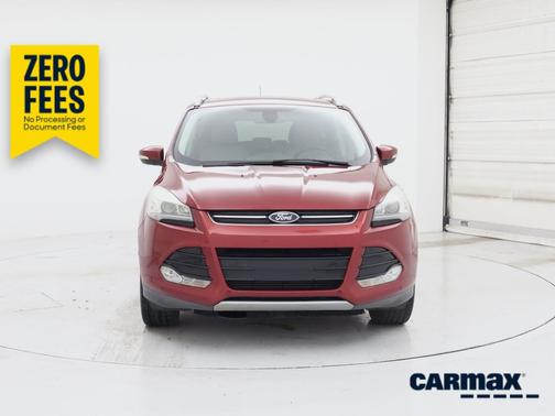 Red 2016 Ford Escape Titanium