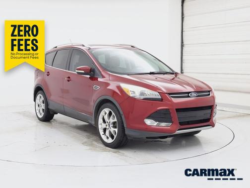 Red 2016 Ford Escape Titanium