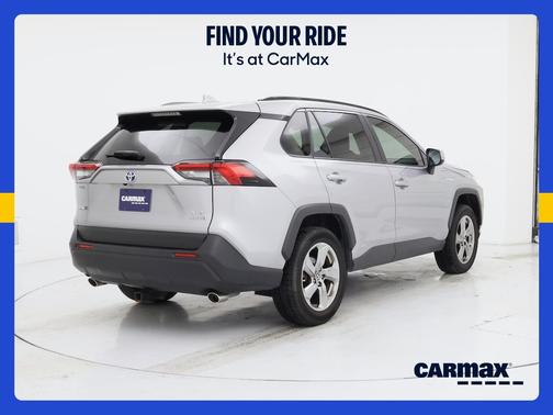 Silver 2021 Toyota RAV4 Hybrid XLE Premium