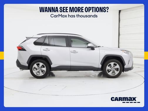 Silver 2021 Toyota RAV4 Hybrid XLE Premium