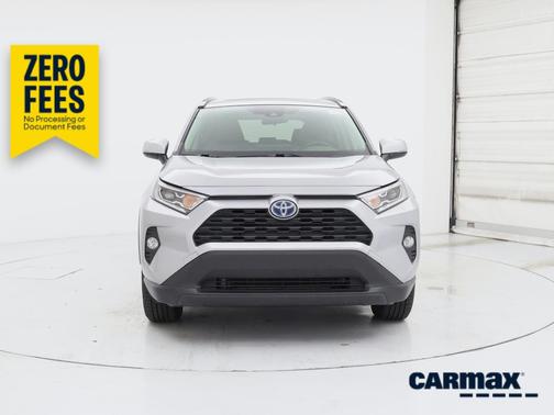 Silver 2021 Toyota RAV4 Hybrid XLE Premium