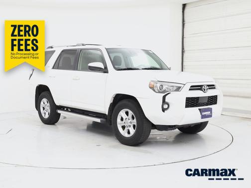 White 2022 Toyota 4Runner SR5