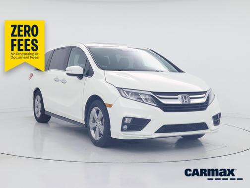 White 2018 Honda Odyssey EX-L