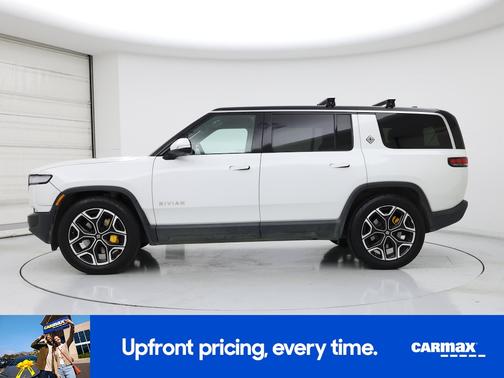 White 2022 Rivian R1S Launch Edition