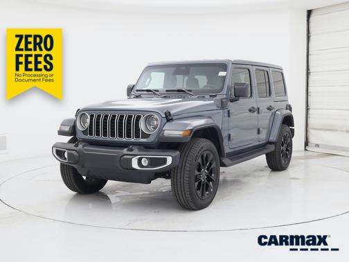Gray 2025 Jeep Wrangler 4xe Sahara