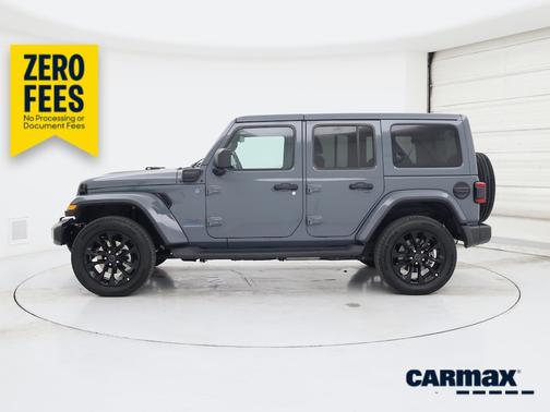 Gray 2025 Jeep Wrangler 4xe Sahara