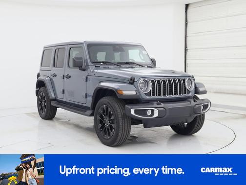 Gray 2025 Jeep Wrangler 4xe Sahara