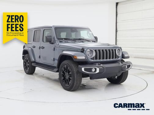 Gray 2025 Jeep Wrangler 4xe Sahara