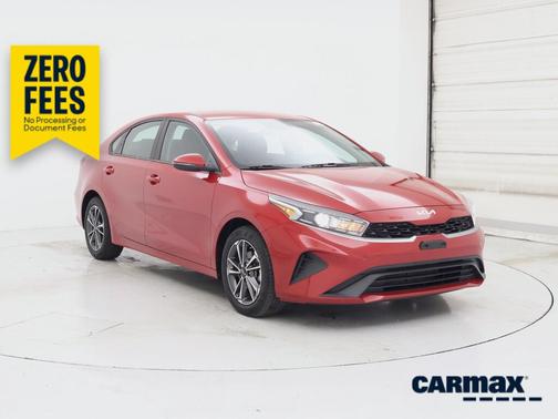 Red 2022 Kia Forte LXS