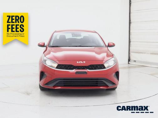 Red 2022 Kia Forte LXS