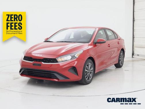 Red 2022 Kia Forte LXS
