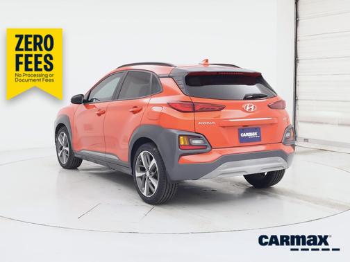 Orange 2020 Hyundai KONA Ultimate